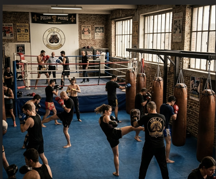 Entraînement HBC77 — Salle de boxe Seine-et-Marne
